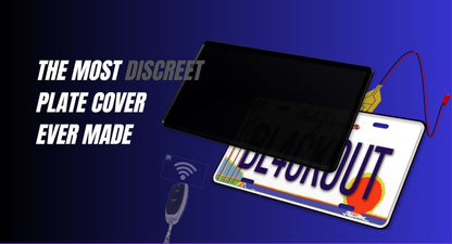 Official Blackout™ License Plate Cover - USA/Canada Car