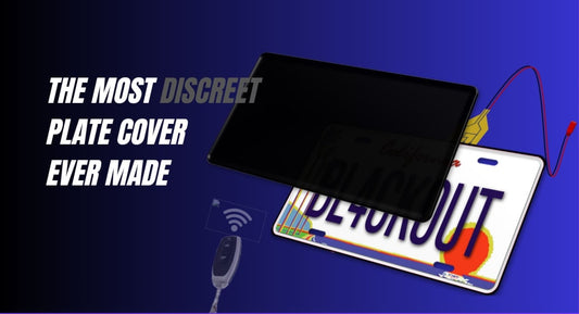Official Blackout™ License Plate Cover - USA/Canada Car