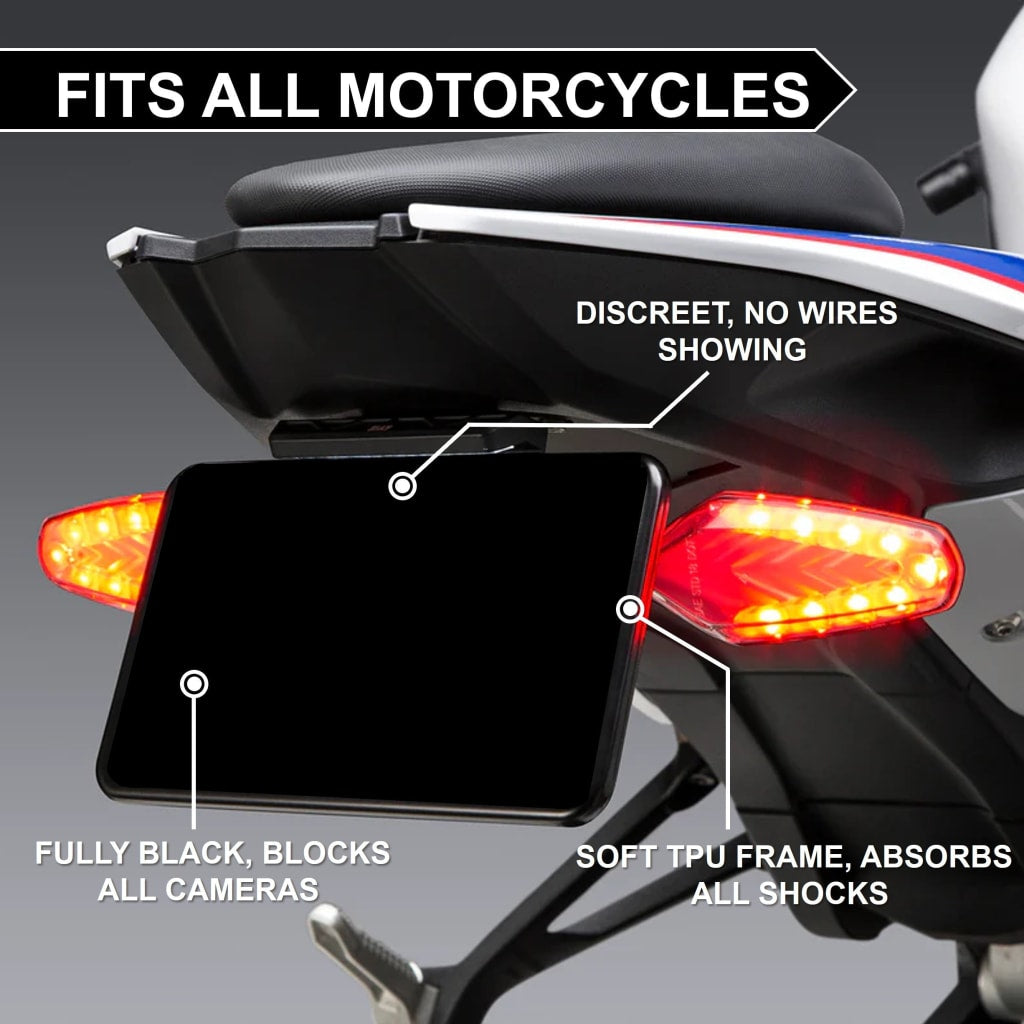 Official Blackout™ License Plate Cover - USA/Canada Car