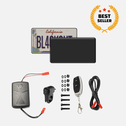 Official Blackout™ License Plate Cover - USA/Canada Car