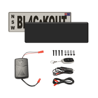 Official Blackout™ License Plate Cover - USA/Canada Car